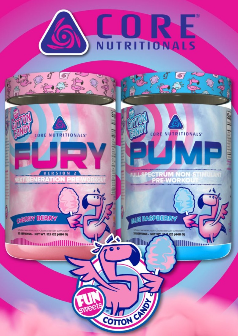 Core Nutritionals Fun Sweets®️ Pre-Workout Stack