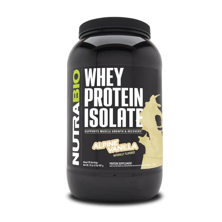 Nutrabio Whey Protein Isolate 2LB
