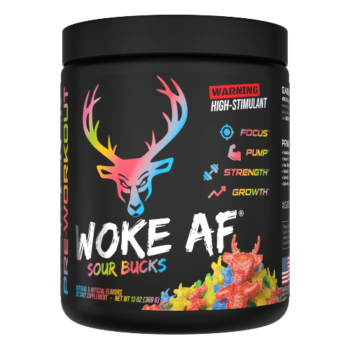 BUCKED UP WOKE AF PRE WORKOUT SOUR BUCKS