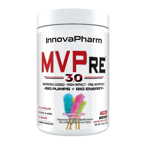 Innovapharm MVPre 3.0 pre workout energy pumps caffeine focus