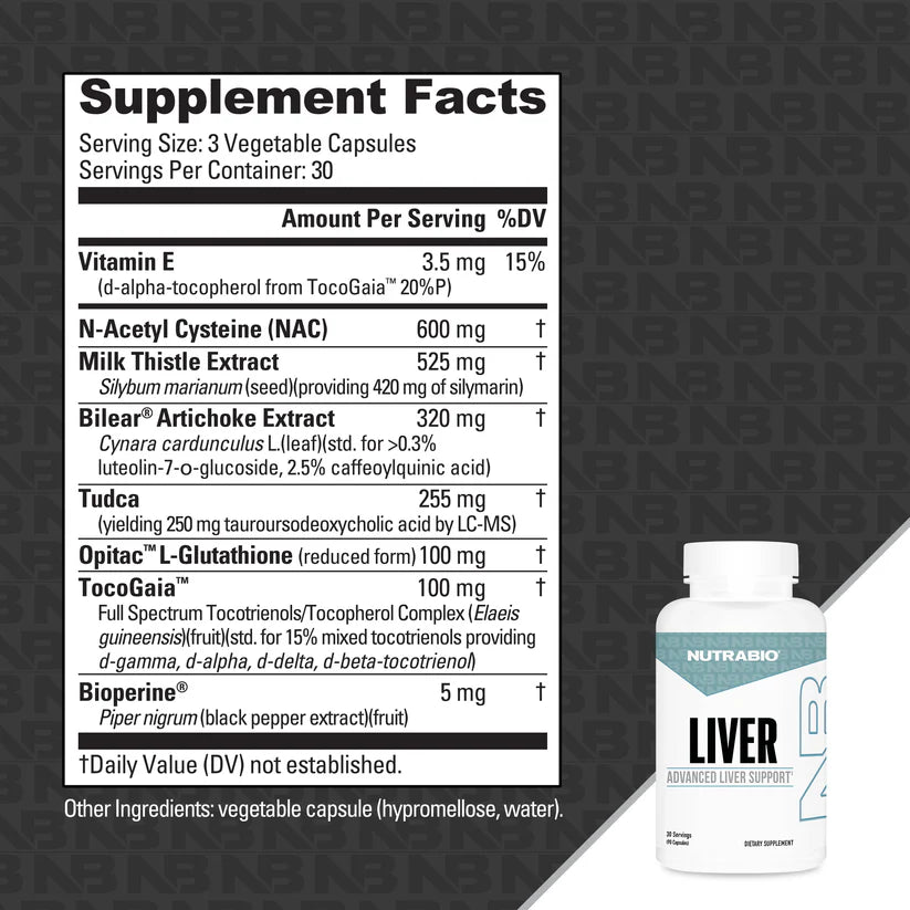 NutraBio Advanced Liver Support