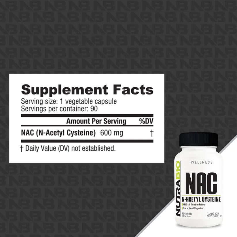 Nutrabio N-Acetyl Cysteine