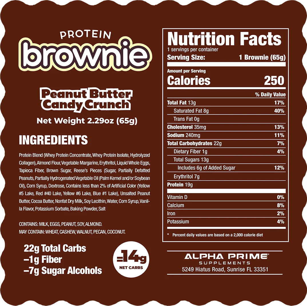 AP Sports Prime Bits Protein Brownie (12 Pack)
