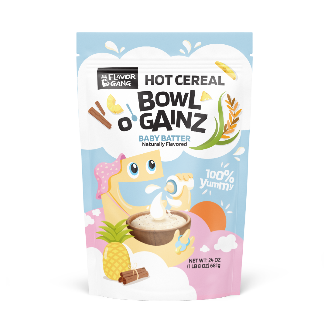 The Flavor Gang Hot Cereal Bowl O' Gainz