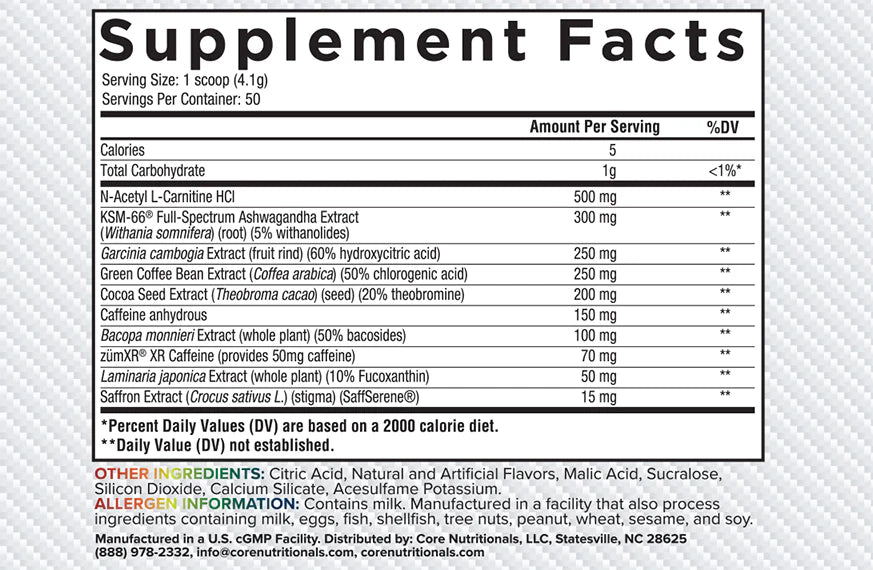 Core Nutritionals Burn