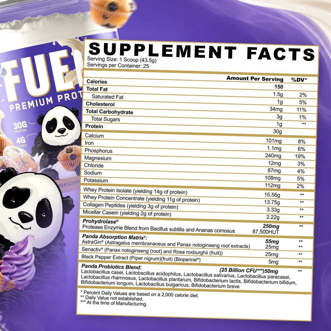 PANDA Supplements FUEL Premium Protein