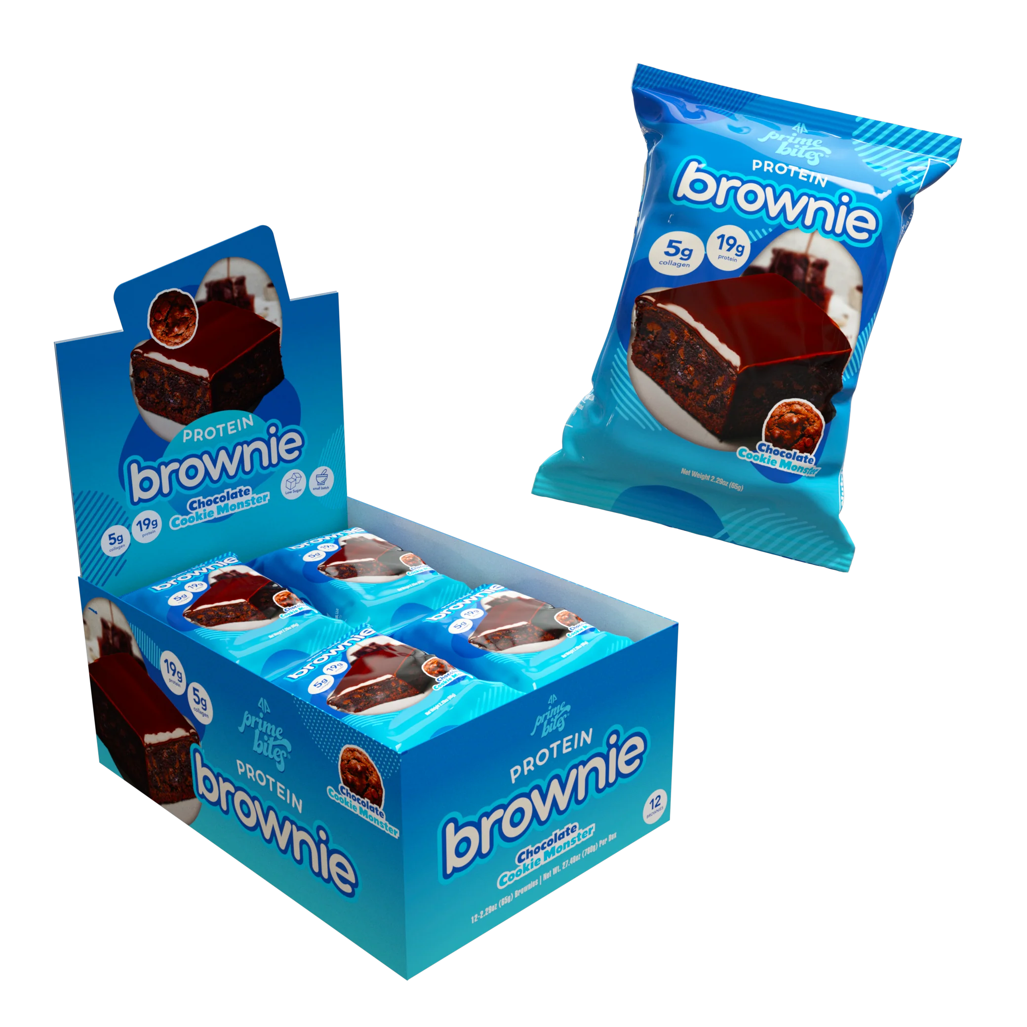 AP Sports Prime Bits Protein Brownie (12 Pack)