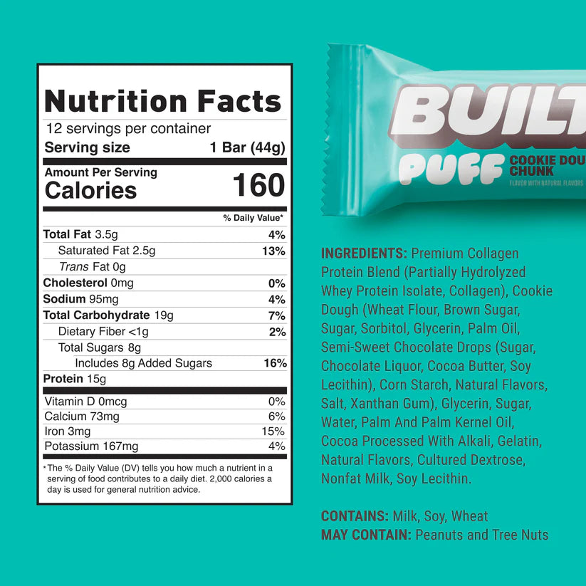 BUILT Puff Protein Bars