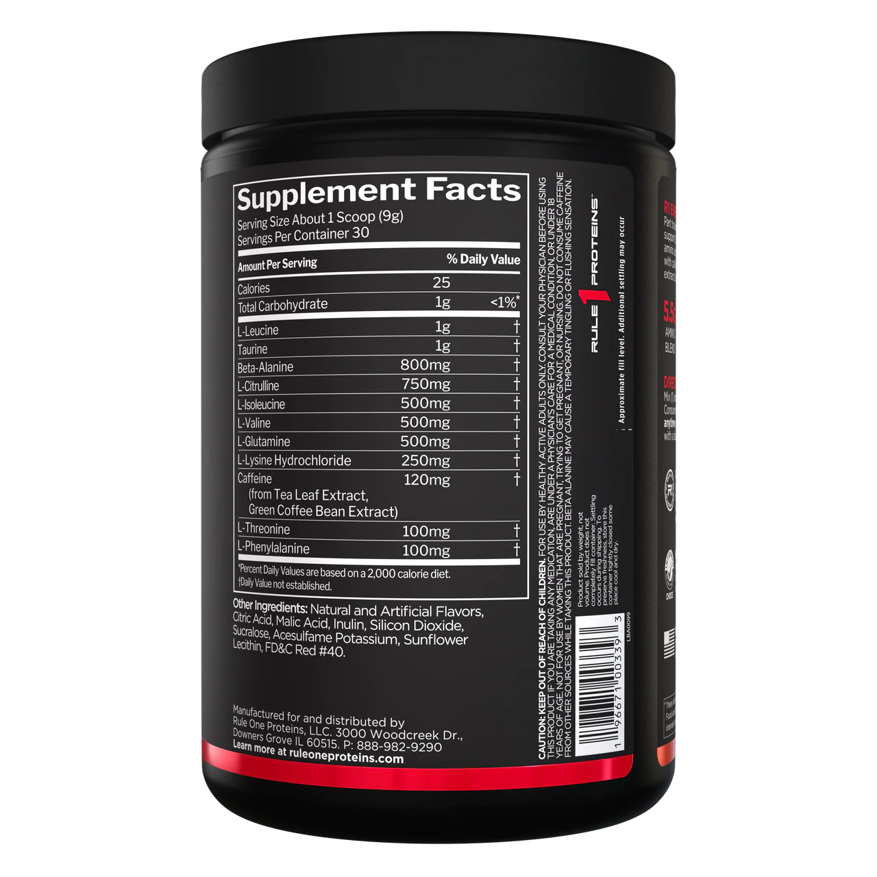 Rule 1 Energized Amino