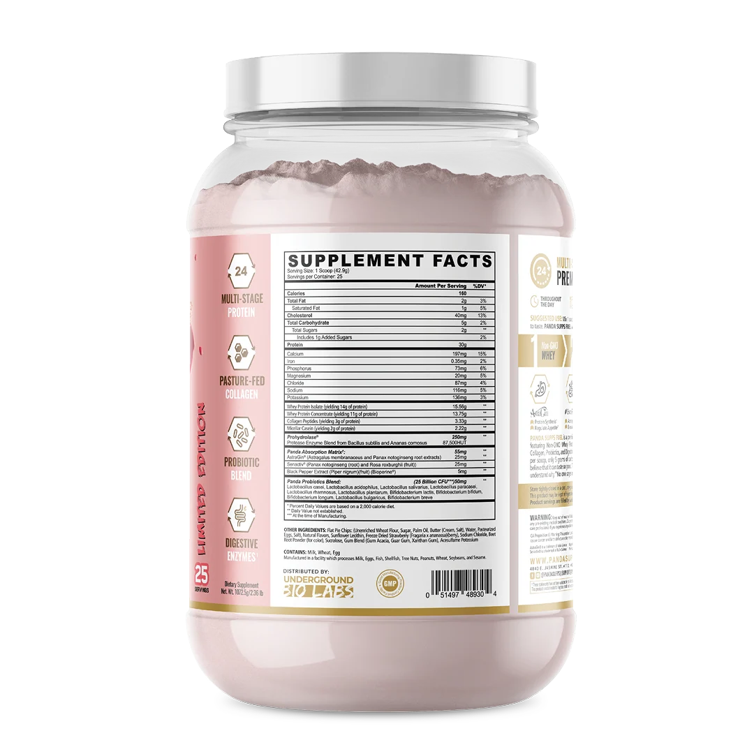 PANDA Supplements FUEL Premium Protein