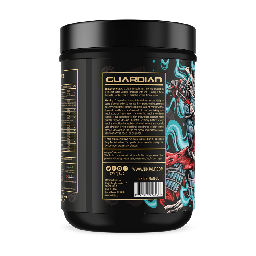 Ninja Supps Guardian: Greens & Reds