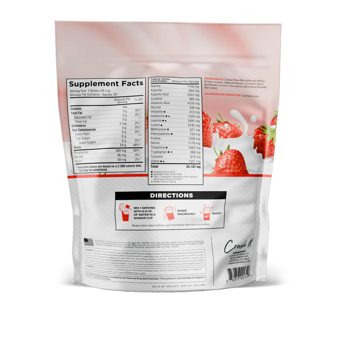 Core Nutritionals ISO 1.5lbs