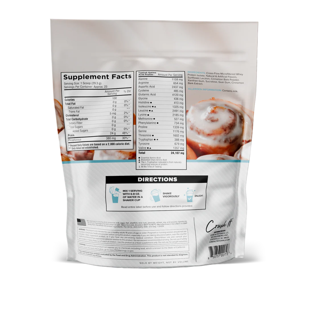 Core Nutritionals ISO 1.5lbs