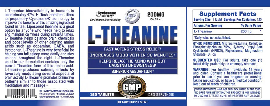 HI-Tech L-Theanine
