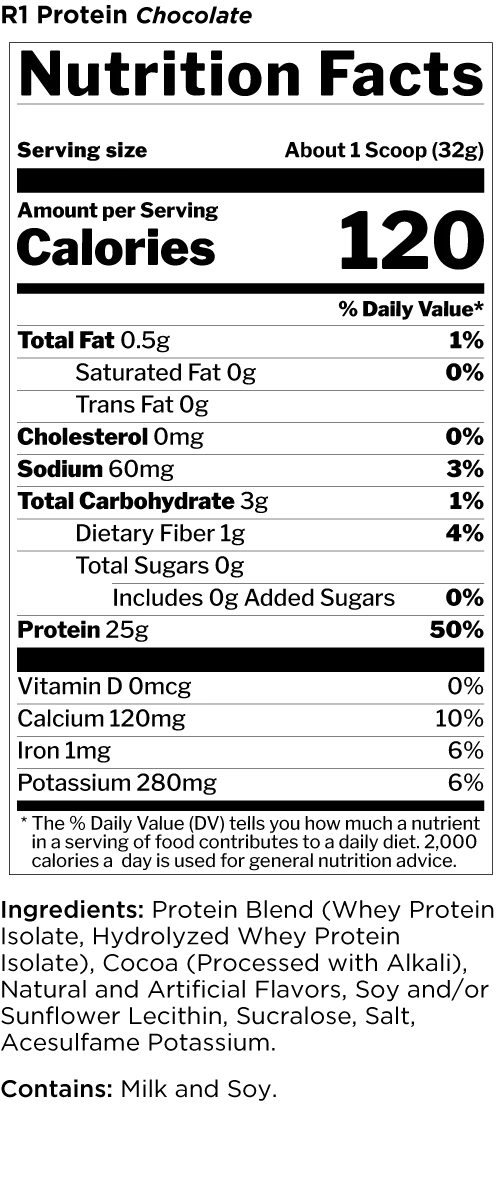 Rule1 R1 Protein Whey Isolate 2LB