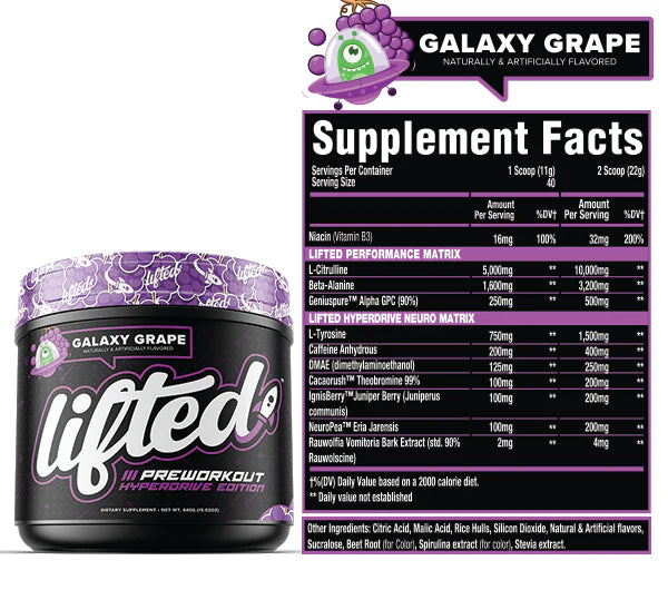Musclesport LIFTED HYPERDRIVE