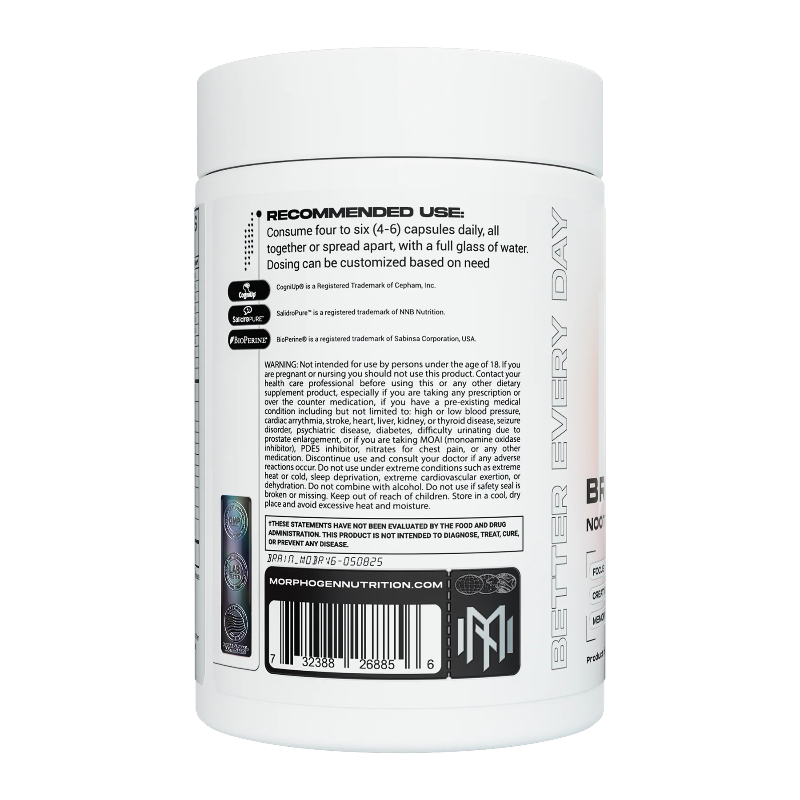 Morphogen Nutrition BRAIN