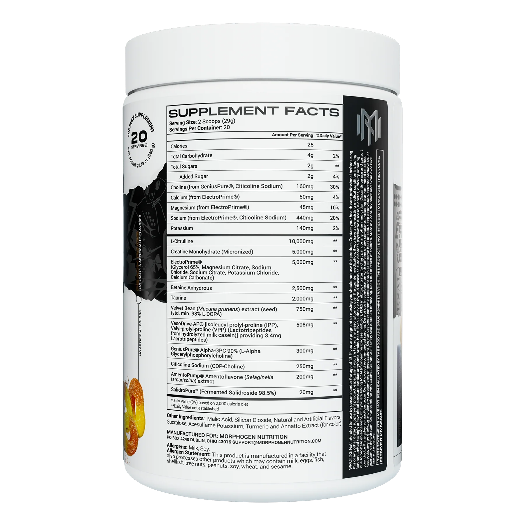 Morphogen VOLUGEN Non Stim Pre Workout