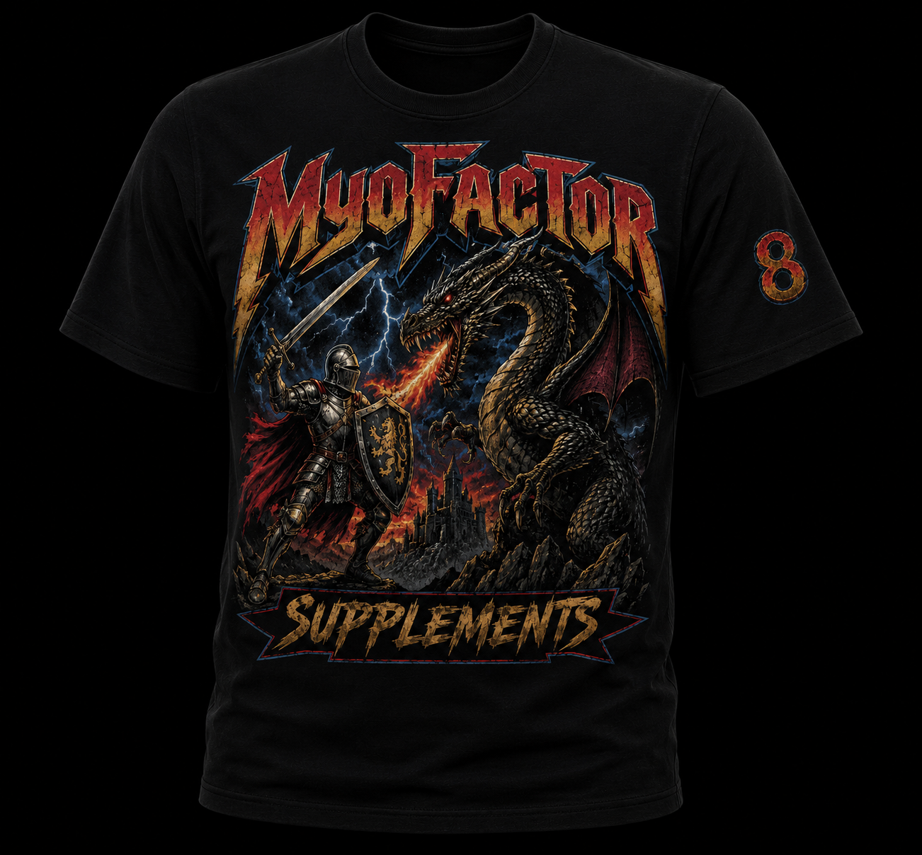 Myofactor 8 Year Anniversary T Shirt