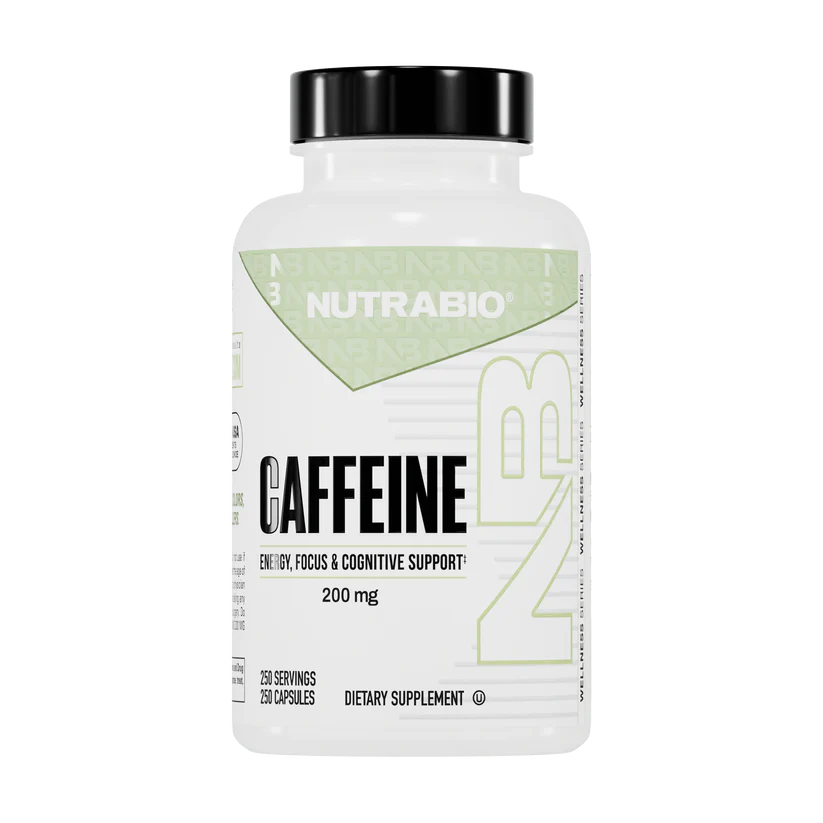 NutraBio Caffeine 200mg