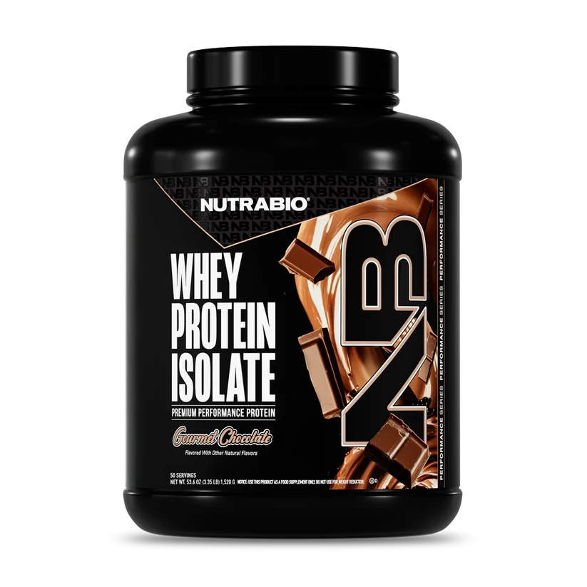 NutraBio Whey Isolate 50 servings