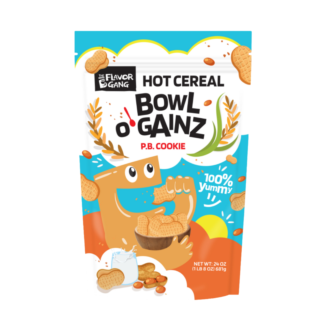 The Flavor Gang Hot Cereal Bowl O' Gainz