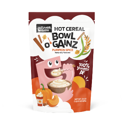 The Flavor Gang Hot Cereal Bowl O' Gainz