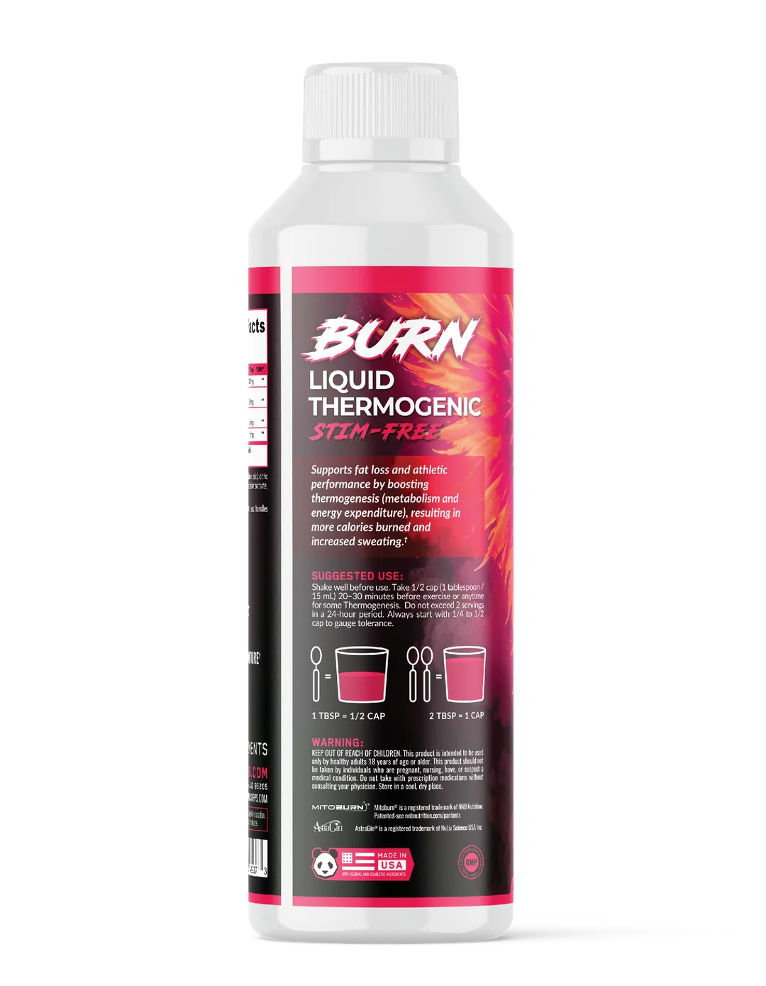 Panda Supplements BURN LIQUID THERMOGENIC