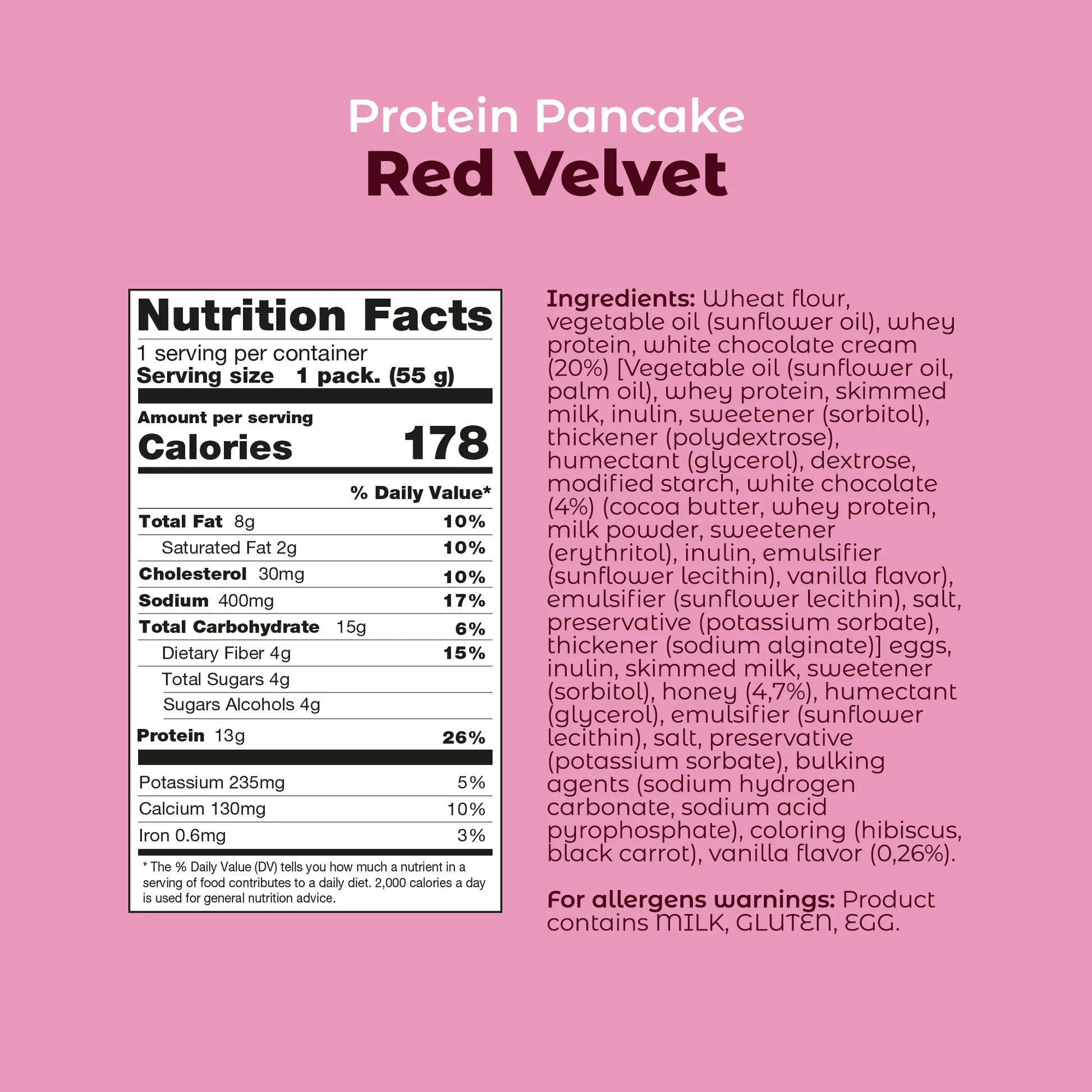 Smarter Snacks Protein Pancake
