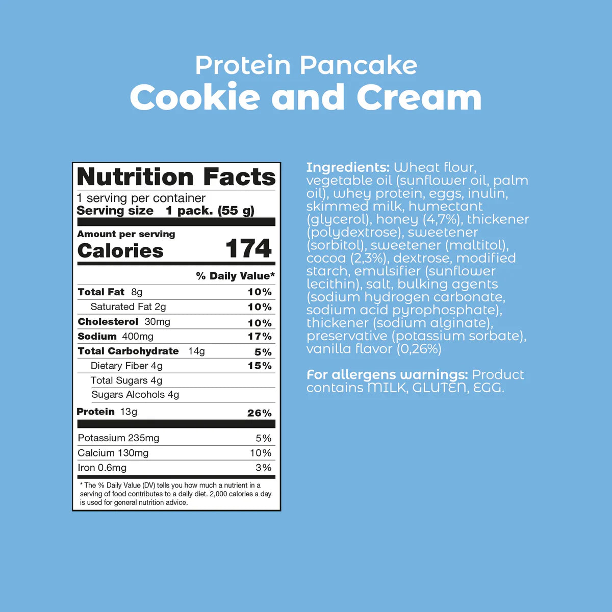 Smarter Snacks Protein Pancake