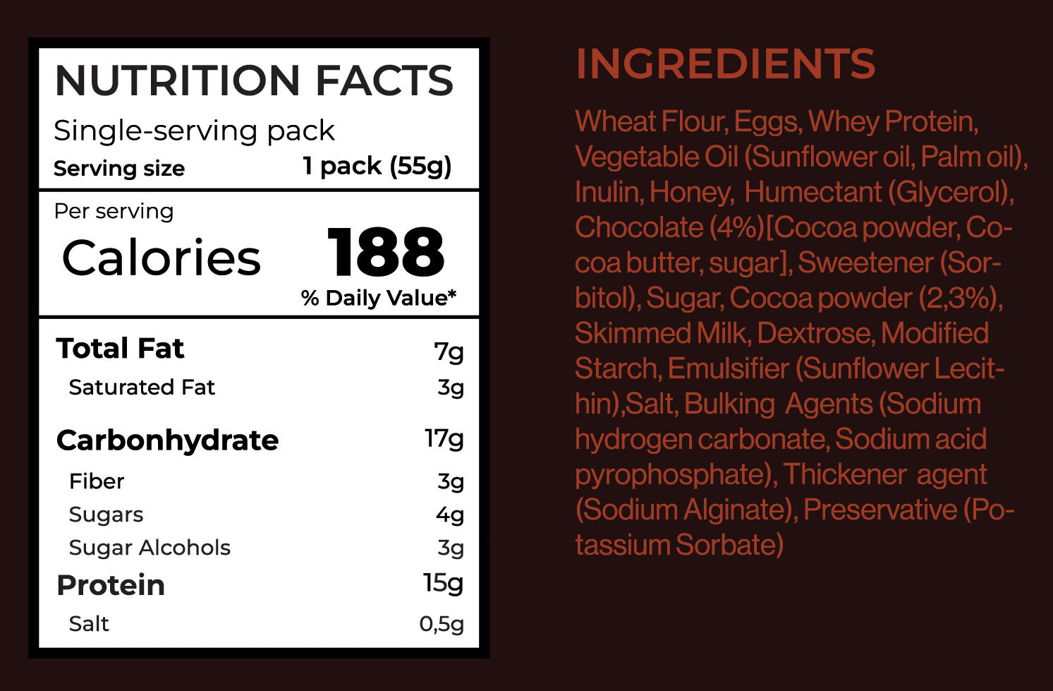 Smarter Snacks Protein Waffle