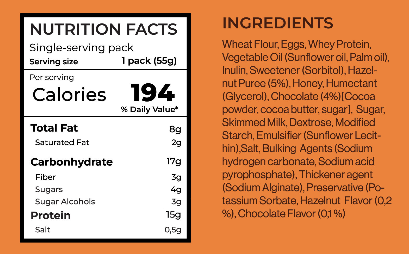 Smarter Snacks Protein Waffle