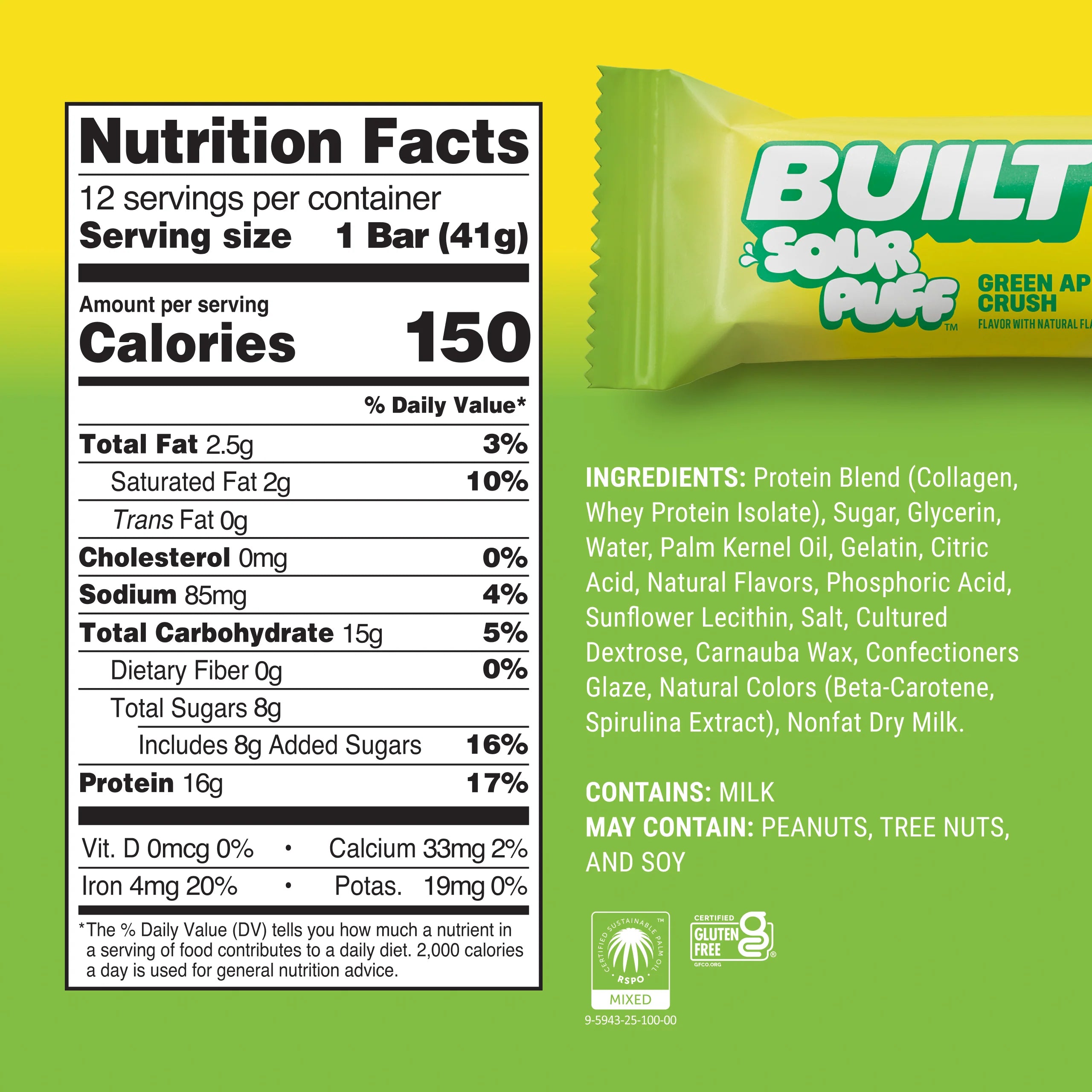 BUILT Puff Protein Bars