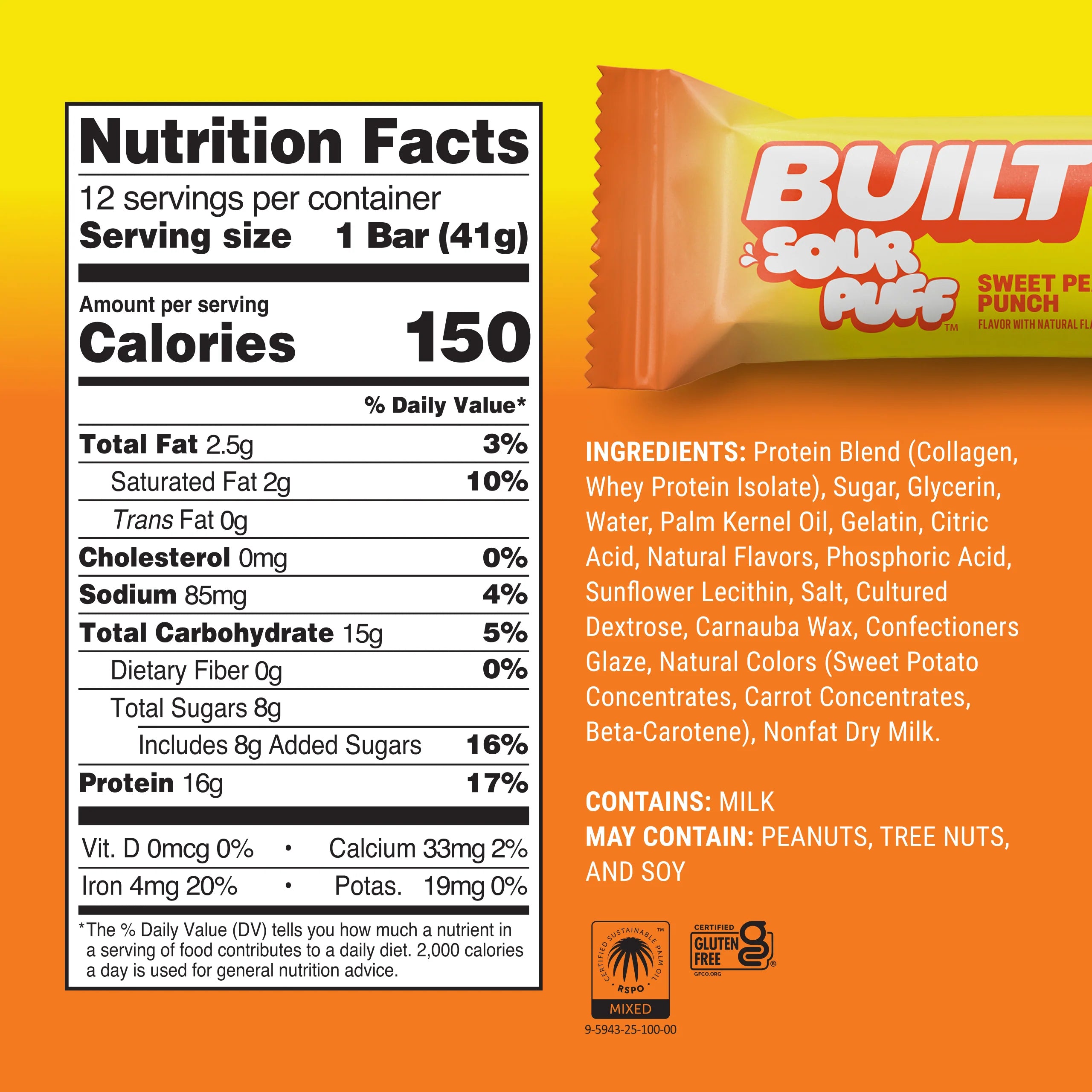 BUILT Puff Protein Bars