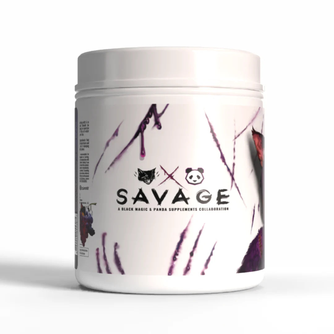 Black Magic X Panda Supps SAVAGE Pre-Workout (Limited Edition Collaboration)