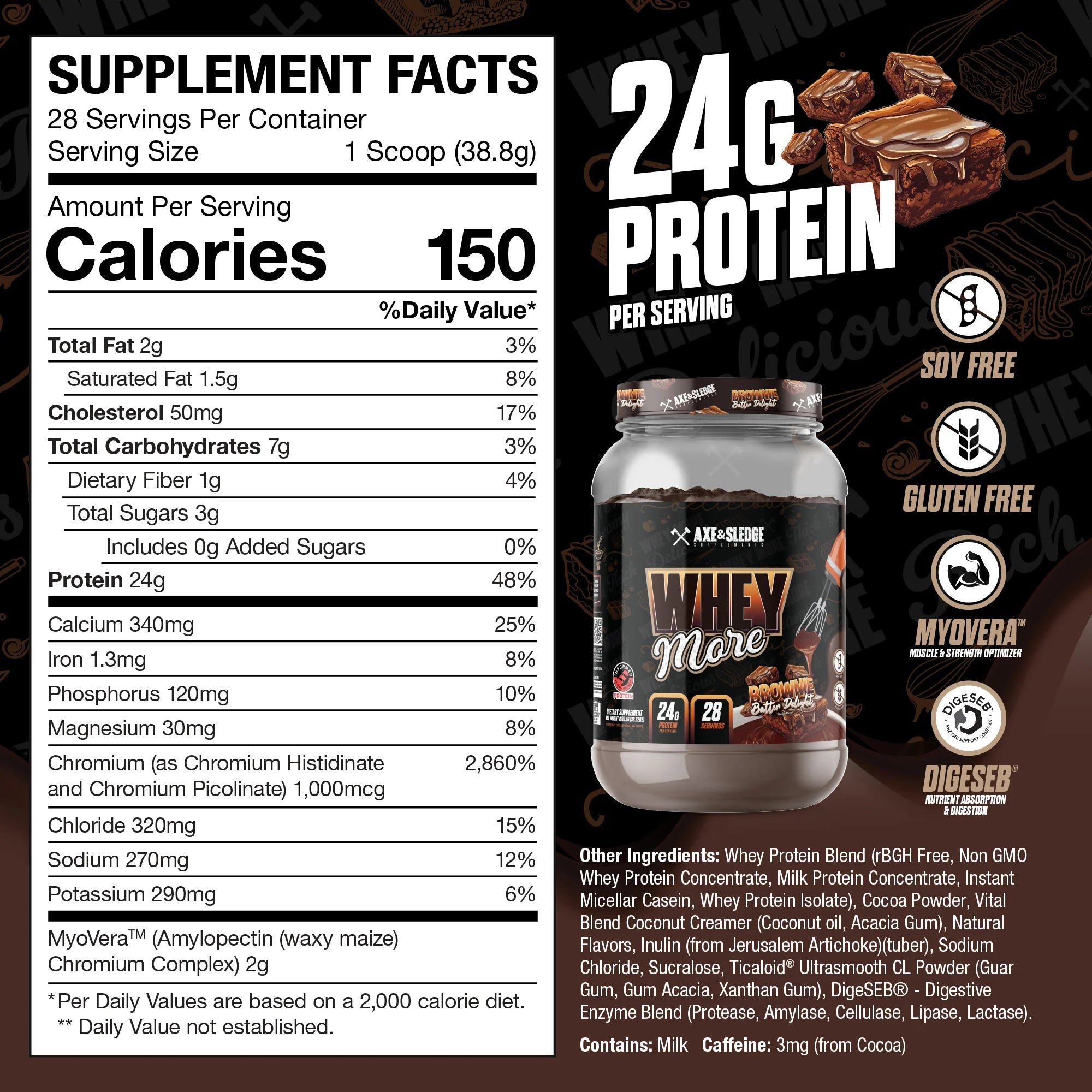 Axe & Sledge WHEY MORE