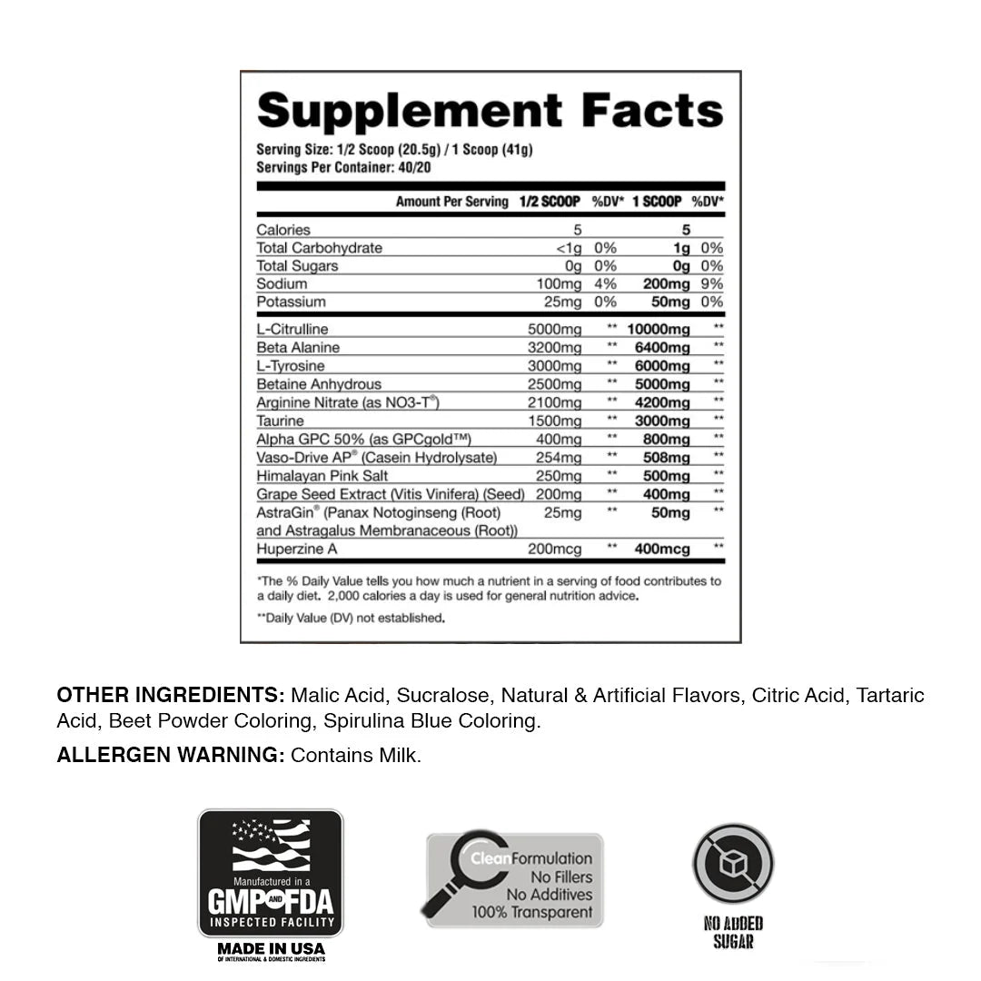 Apollon Nutrition BARE KNUCKLE V6