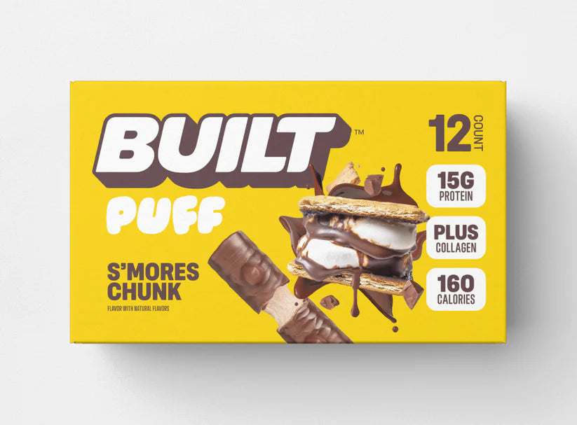BUILT Puff Protein Bars