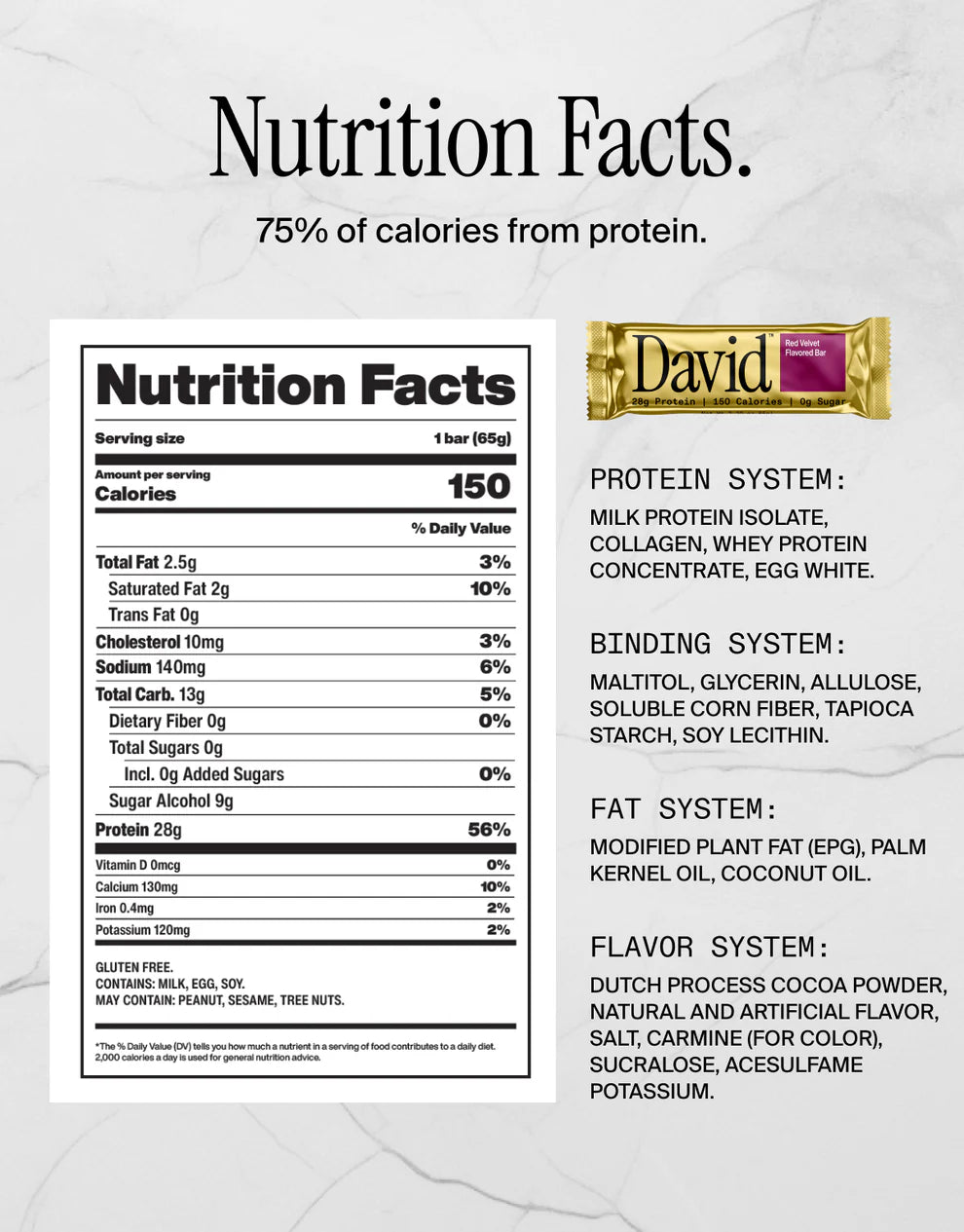 David Protein Bar