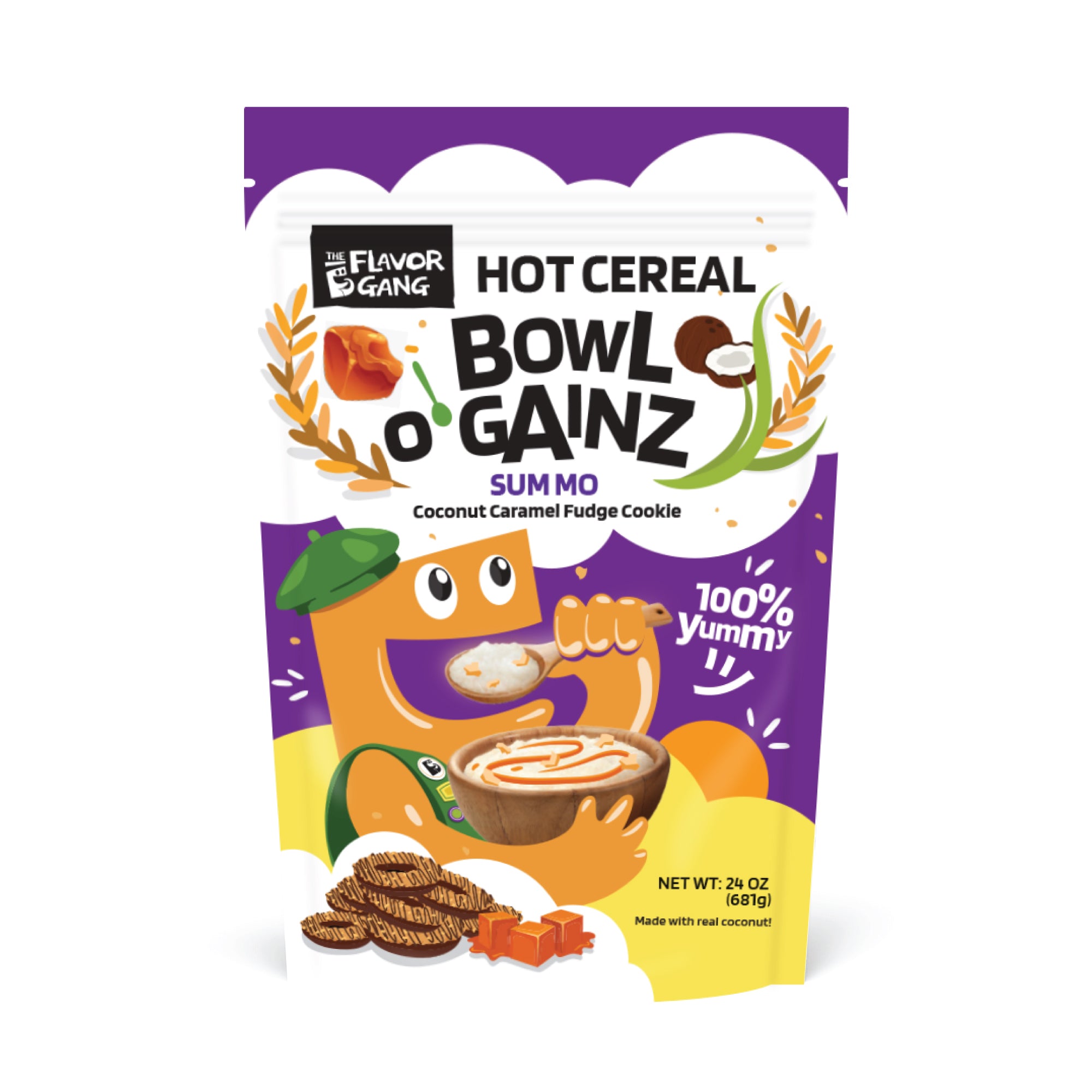 The Flavor Gang Hot Cereal Bowl O' Gainz