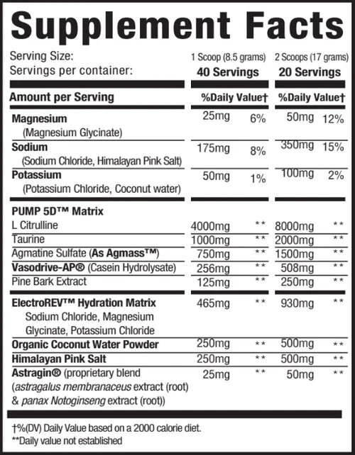 MuscleSport Pump + Hydration