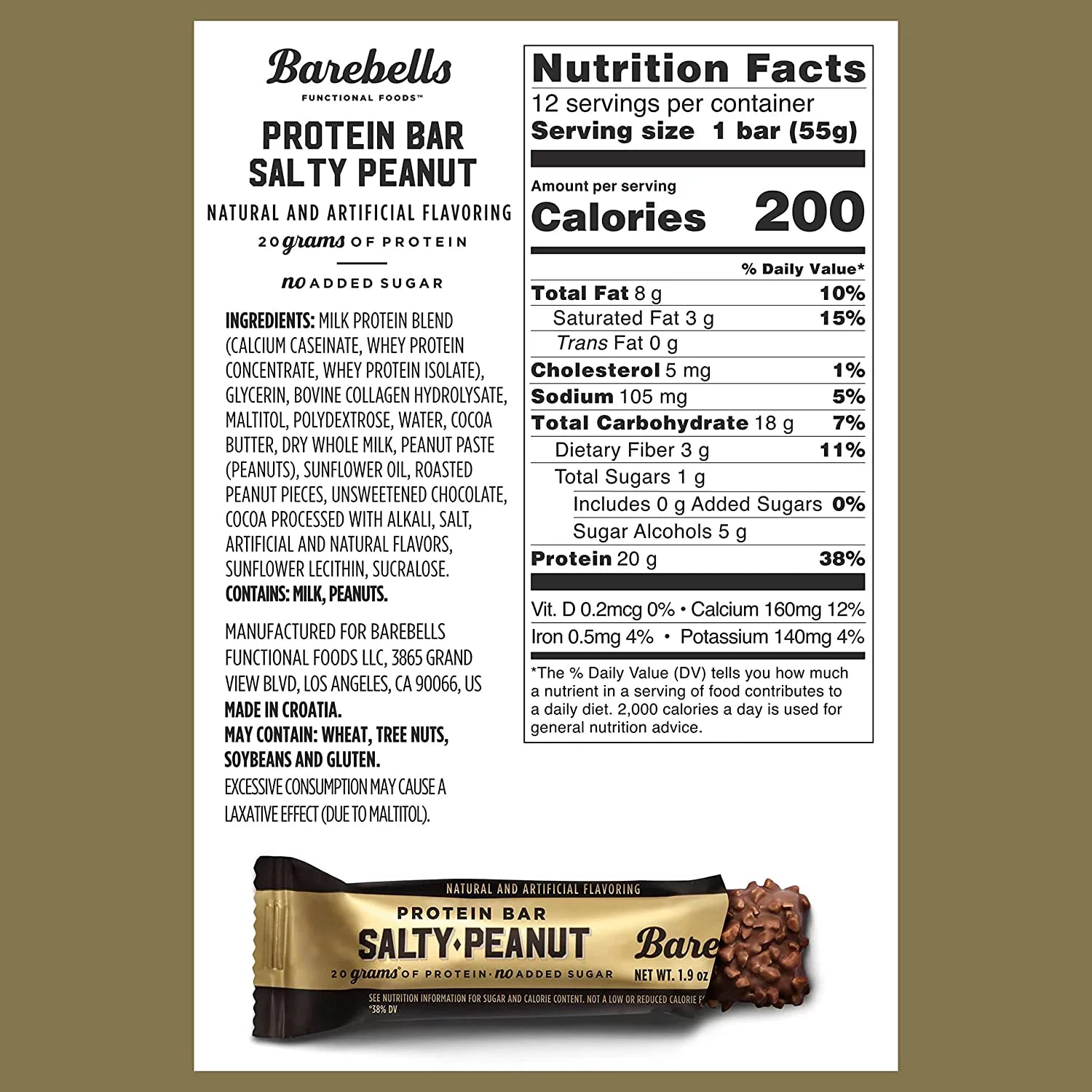 Barebells Protein Bars 12 pack