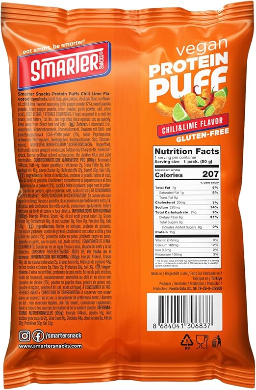 Smarter Snacks Protein Puffs
