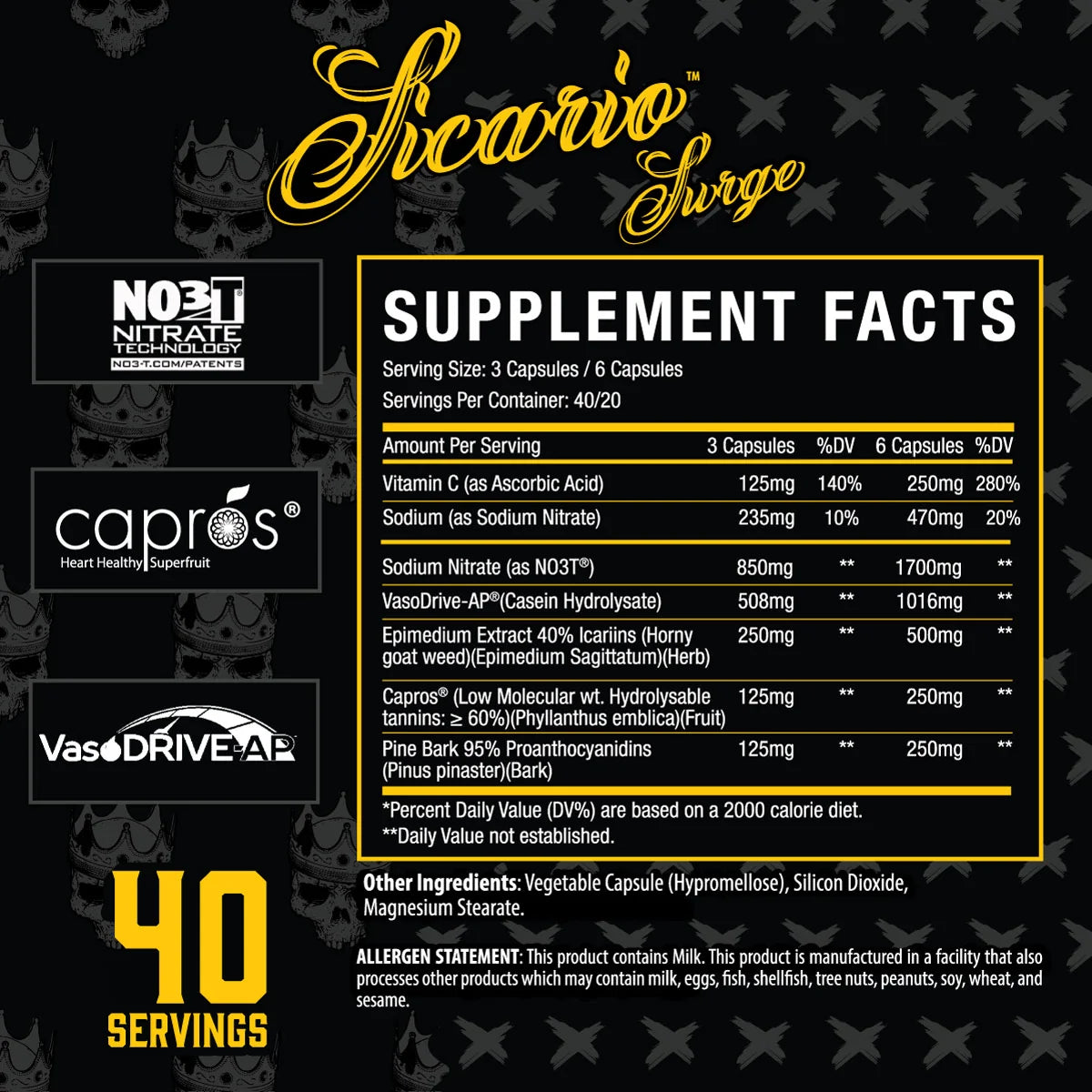 Xtremis Cartel Sicario® Surge Pump Caps