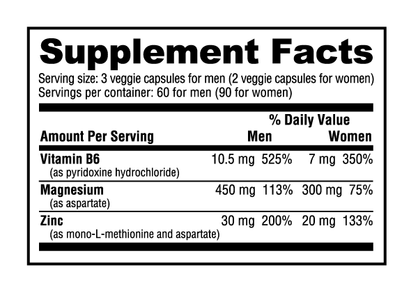 Nutrabio ZMA 180 Caps