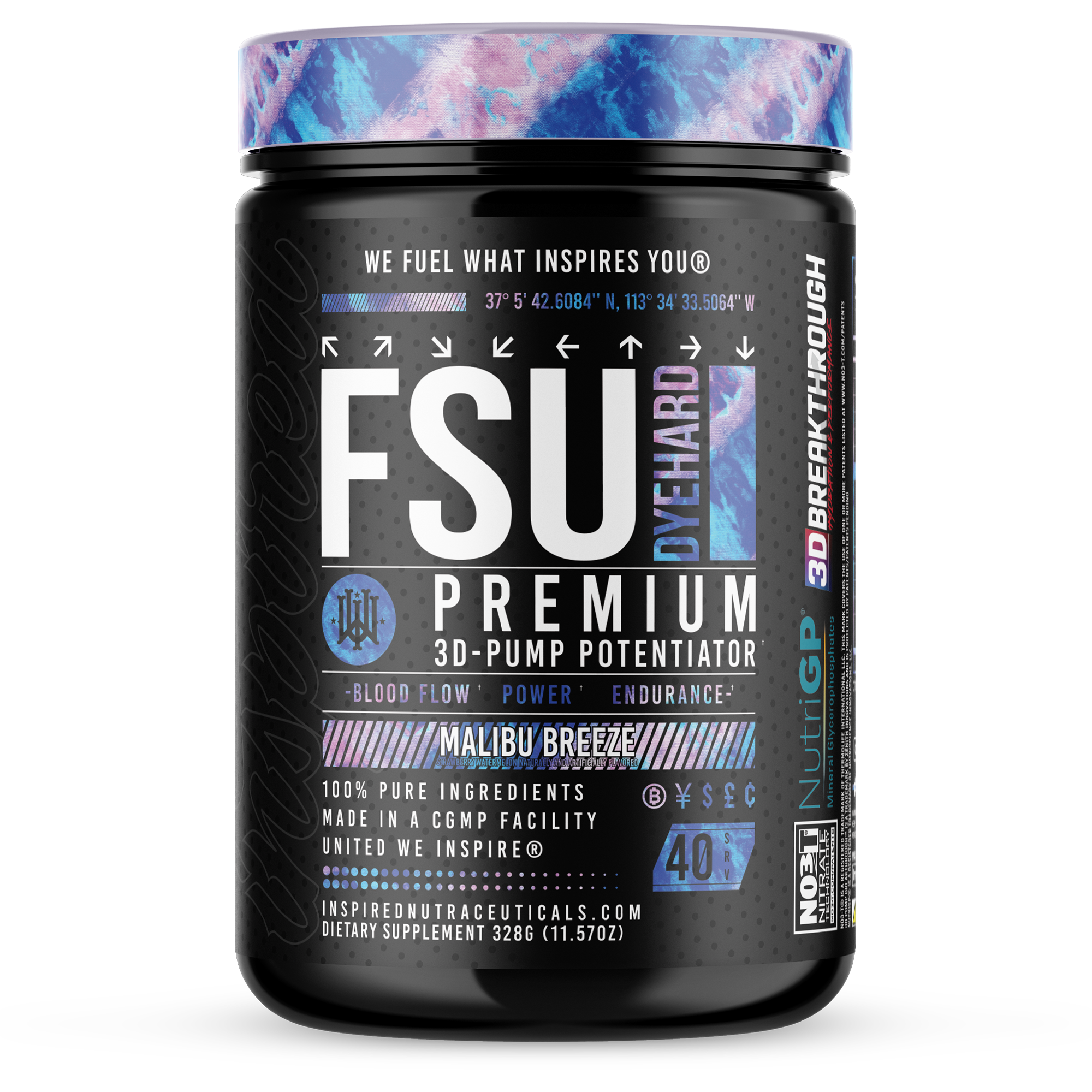 Inspired FSU Dyehard™ Non-Stim Pump Pre