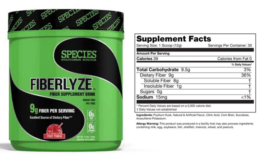 Species Nutrition Fiberlyze