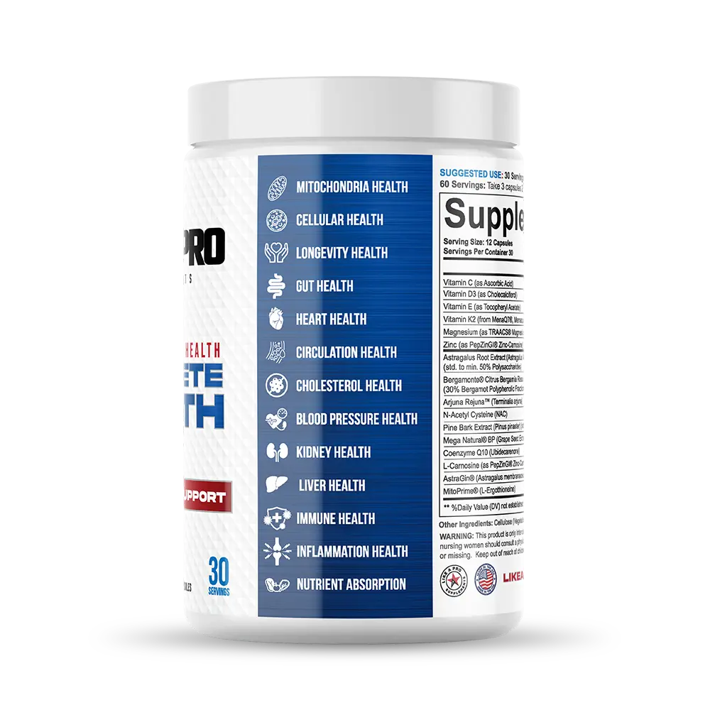 Like A Pro Supplements Complete Health Organ Health