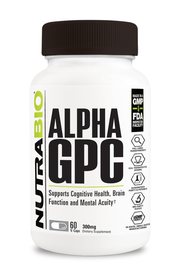 NutraBio Alpha GPC Capsuels 