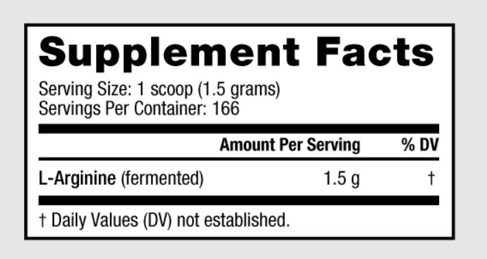 Nutrabio L-Arginine